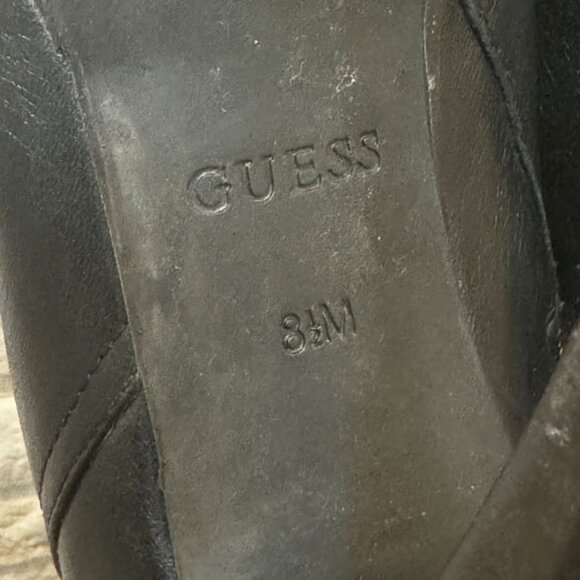 GUESS High Heeled Platform Boots - SIZE 8.5 - Picture 9 of 9